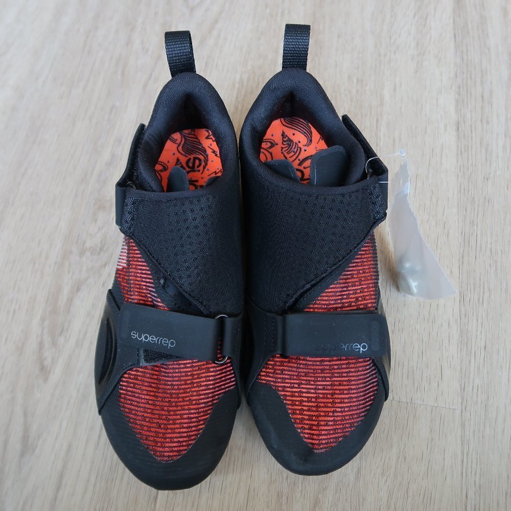 Nike Women's SuperRep Cycle Bike Shoes Red/Black Size 6.5 NWOT